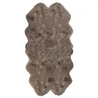 Photo of Taupe Quattro Sheepskin - Area Rug