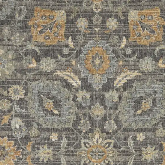 91 X 130 Taupe Wool Rug Photo 7