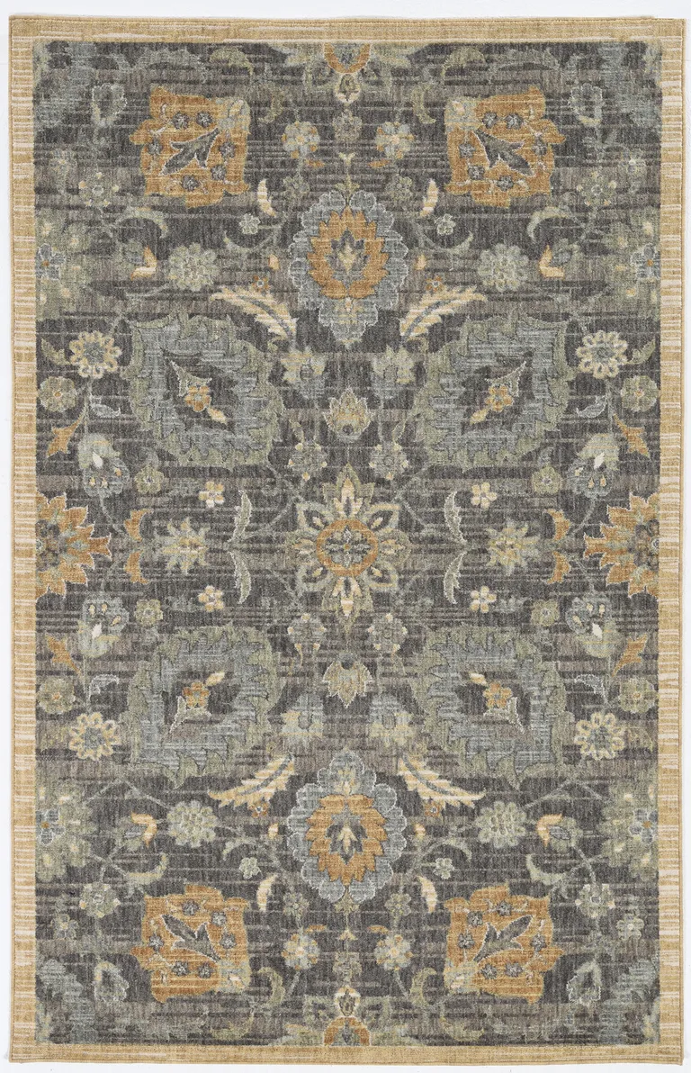 Taupe Wool Rug Photo 1