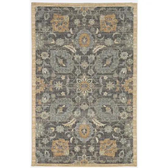 Taupe Wool Rug Photo 1