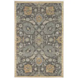 Photo of Taupe Wool Rug