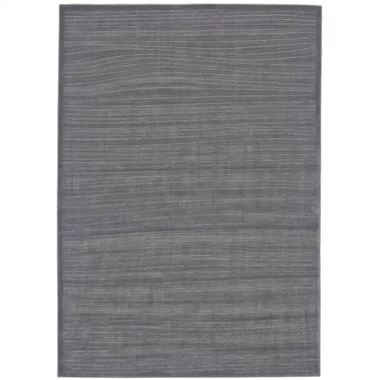 Taupe and Gray Power Loom Area Rug Photo 2