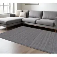 Photo of Taupe and Gray Power Loom Area Rug