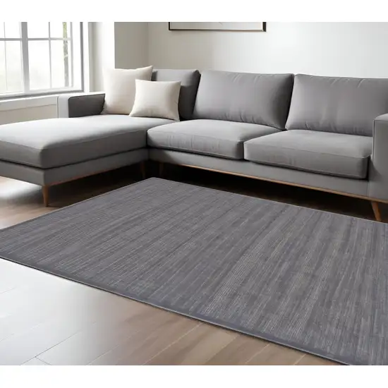 Taupe and Gray Power Loom Area Rug Photo 1