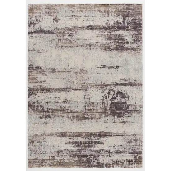 Violet Abstract Striations Area Rug Photo 5