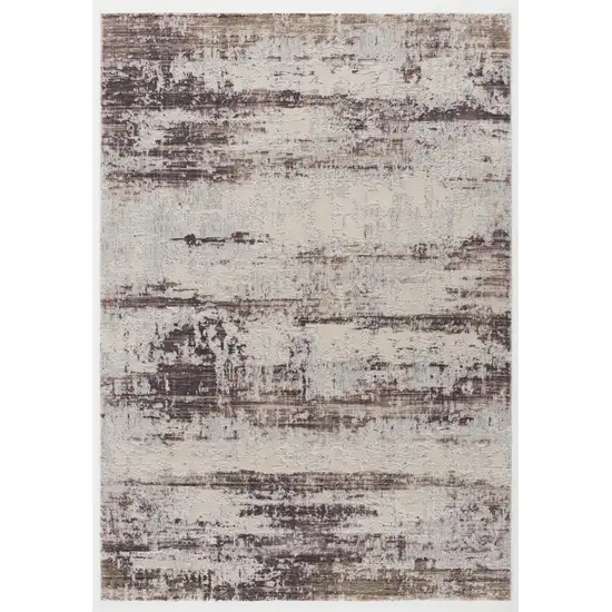 Violet Abstract Striations Area Rug Photo 2