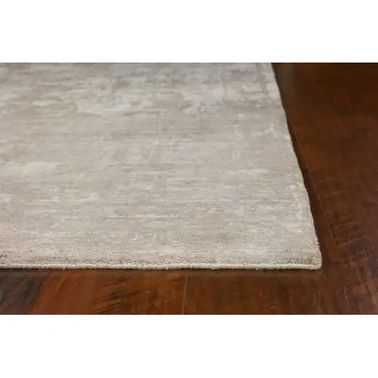 Viscose Beige Area Rug Photo 4