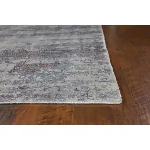 Photo of Viscose Slate Area Rug