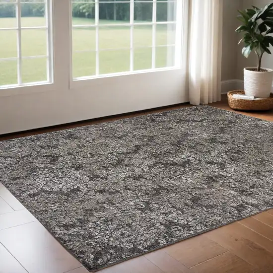 Viscose Taupe Or Sand Accent Rug Photo 1