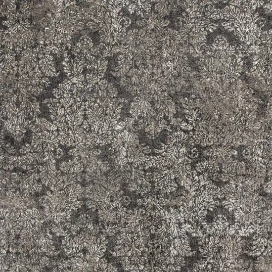 Viscose Taupe Or  Sand Area Rug Photo 4