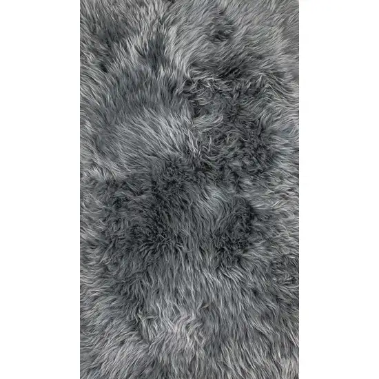 Warm Gray New Zealand Natural Sheepskin Rug Photo 2