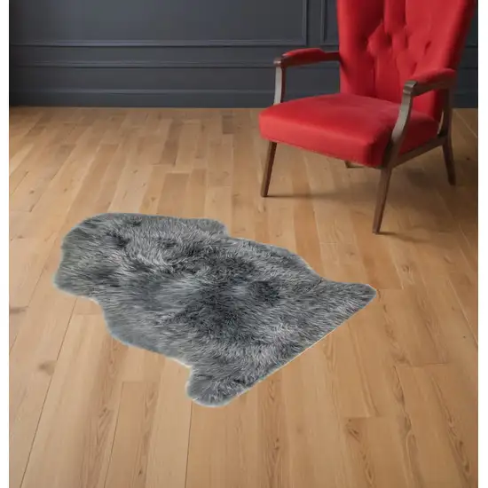 Warm Gray New Zealand Natural Sheepskin Rug Photo 1