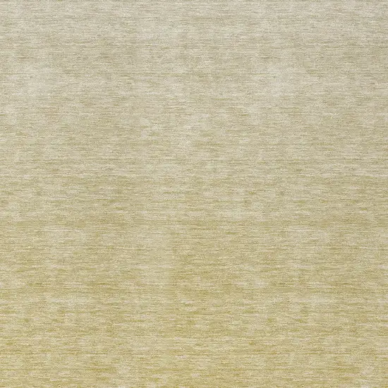 Wheat Gold And Tan Ombre Washable Indoor Outdoor Area Rug Photo 6