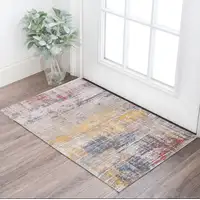 Photo of White Abstract Non Skid Area Rug