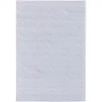 Photo of White Geometric Power Loom Area Rug