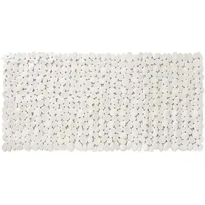 Photo of White Spa Pebbles Bathtub Mat