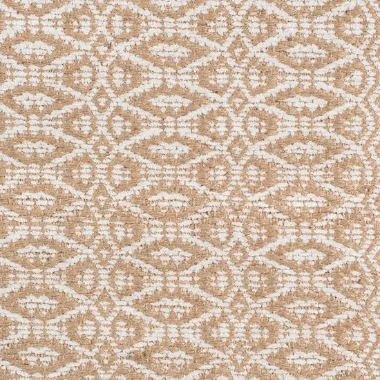 White and Natural Geometric Flatweave Handmade Area Rug Photo 7