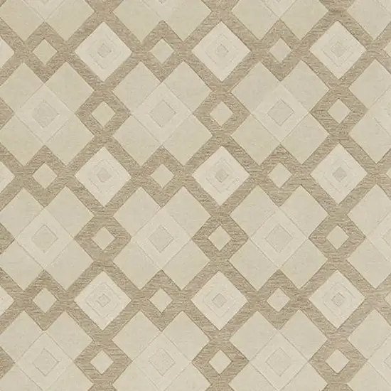 Wool Ivory  Area Rug Photo 5