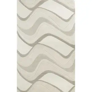 Photo of Wool Ivory  Area Rug