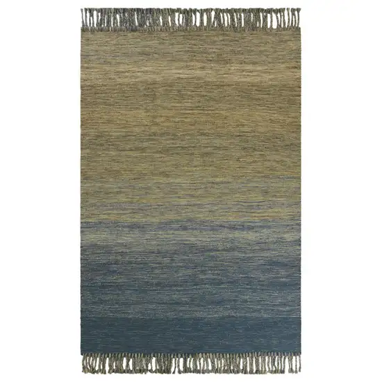 Wool Ocean Area Rug Photo 2