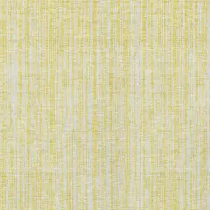 Photo of Yellow And Ivory Striped Washable Indoor Outdoor Area Rug