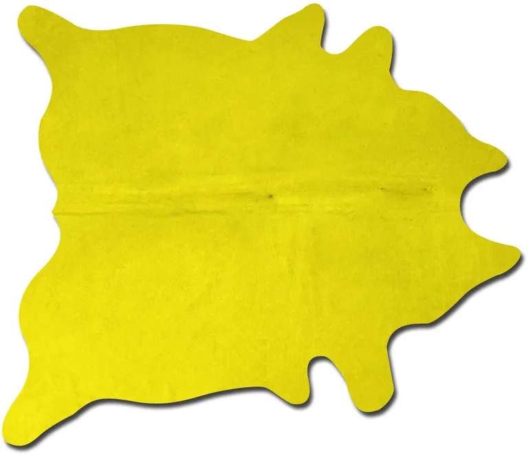 Yellow Cowhide - Area Rug Photo 1