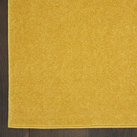 Yellow Non Skid Indoor Outdoor Area Rug Photo 3