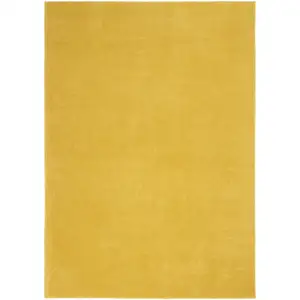 Photo of Yellow Non Skid Indoor Outdoor Area Rug